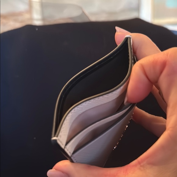 Kate Spade Light Gray Card Holder - Picture 3 of 5